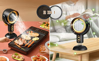 Portable Range Hood, Low Noise, Table Mini Cooker, Hood Height, Angle Adjustment, Extractor Hood for Home Indoor BBQ & Hot Pot