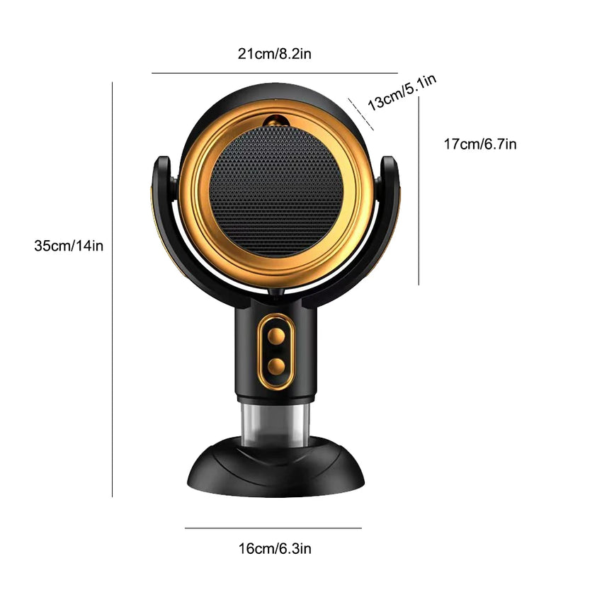 Portable Range Hood, Low Noise, Table Mini Cooker, Hood Height, Angle Adjustment, Extractor Hood for Home Indoor BBQ & Hot Pot