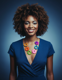 Floral Statement Jewelry Set