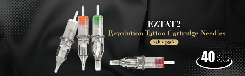 20pcs Mixed EZ Revolution Cartridge Tattoo Needles Disposable Needles RL RS RM Magnum  for Tattoo Machine Pen Permanent Makeup