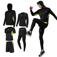 Running Fitness Clothing Sportswear Shirts Set Gym Hoodies Sports Wear Plus Size T-shirts  Jackets Men's Suits Workout Clothing