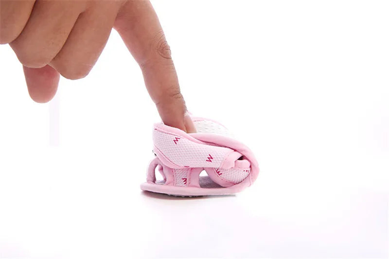 Summer Toddler Infant Kids Baby Cute Casual Princess Sandals Lovely Cartoon Soft Crib Shoes Boy Girls First Walkers Floor Shoe