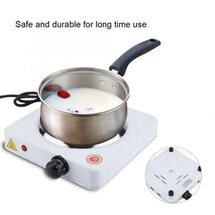 1000W Electric Stove Hot Plate Warmer Coffee Tea Milk Heater Cooktop Home Use US EU Plug