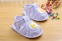 Summer Toddler Infant Kids Baby Cute Casual Princess Sandals Lovely Cartoon Soft Crib Shoes Boy Girls First Walkers Floor Shoe