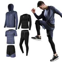 Running Fitness Clothing Sportswear Shirts Set Gym Hoodies Sports Wear Plus Size T-shirts  Jackets Men's Suits Workout Clothing