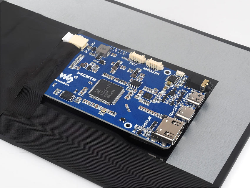 Waveshare 11.6inch Capacitive Touch Display, In-Cell Technology, 1768 828, 178 , Type-C Display for Raspberry Pi 5/4B/3B