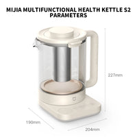 NEW Xiaomi S2 Multifunctional Health Pot kettle 1.5L Household Appliances 800W 304 Stainless Steel Heat Preservation
