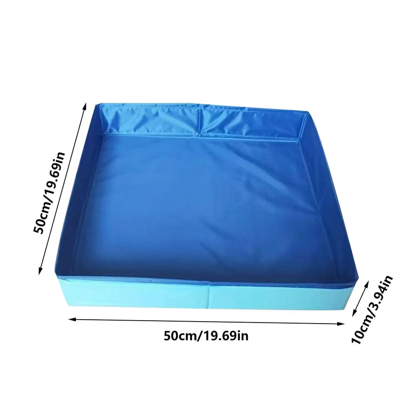 Dog Kiddie Pool PVC Folding Swimming Pool small pet bathtub noninflatable dog paddling pool Pet Supplies For Puppy Cats