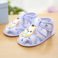 Summer Toddler Infant Kids Baby Cute Casual Princess Sandals Lovely Cartoon Soft Crib Shoes Boy Girls First Walkers Floor Shoe