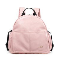 Soboba Large Capacity Solid Diaper Bag with Backpack Straps for Fashionable Mothers – Waterproof Nappy Changing Bag