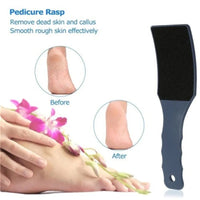 Double Side File Pedicure Tool Foot Care Large Sandpaper Rasp Foot File Tools Coarse Callous Remover Hard Skin Grinding Skin