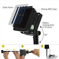Solar String Lights Outdoor Crystal Fairy Light Chritmas Garland 8 Modes Waterproof Patio Light for Garden Party Decor