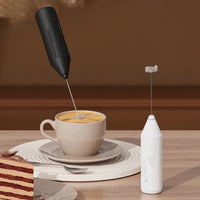 Electric milk frother, milk frother battery, AA size electric coffee mixer, egg beater, cream mixer, cooking tool mixer