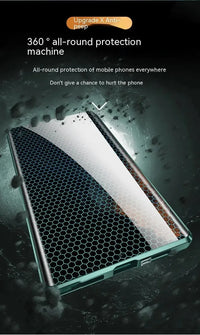 360 Double-sided Glass Phone Case for Honor Magic 3 4 5 6 7 Pro Magic4 Lite 5G Magnetic Anti Peeping Tempering Glass Cover Coque