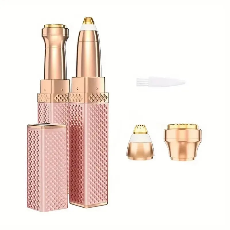 Electric Hair Removel Shaver For Women Eyebrow Trimmer Epilator Electric Painless Hair Remover Machine Body Facial Battery capac