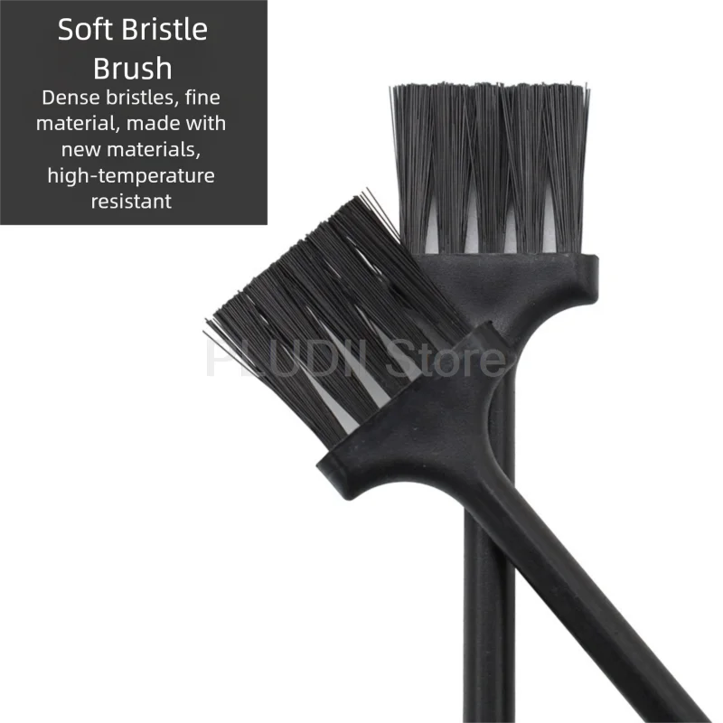 1 pc Kitchen Cleaning Nylon Brush Small Brush For Coffee Machine Soymilk Machine Juicer Garlic Press Ginger Shredder Gap Clean