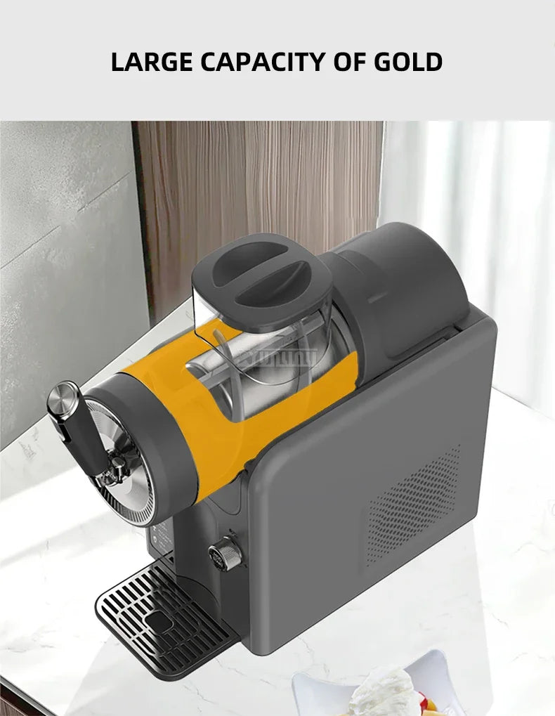 XEOLEO Snow Melting Machine 185W Household Cold Drink Slush Machine 1.8L Slushmaker Granite Machine Ice Cream Smoothie Machine