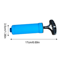 Air Pump Portable Sports Ball Hand Pump Manual Air Pump Fashionable Hand Air Pump with Needle for Volleyball  Soccer Basketball