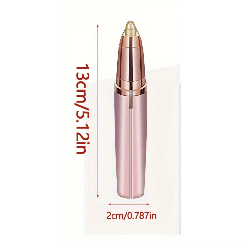 2026 New Electric Eyebrow Trimmer Pen Automatic Hair Removal Razor for Women Men Facial Shaver Beauty Tool Epilator