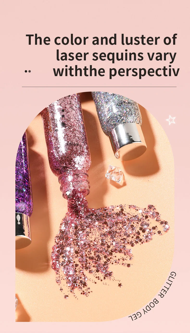 Shimmer Sparkle Body Face Glitter Parties and Makeup Art  Safe for All Skin Type Easy to Apply Long Lasting