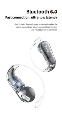 HTC Wireless Bluetooth Headset AI translation portable low latency USB-C clear sound comfortable fit anti-loss for music sports