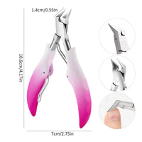 Sharp Toenail Ingrown Cuticle Nipper Nail Clipper Edge Cutter Scissor Nail Pliers Tool Dead Skin Remover Pedicure Manicure Tools
