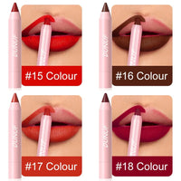 Nude Brown Lip Liner Pencil 18 Color Red Contour Tint Labial Makeup Waterproof Matte Lipstick Crayon Pen Lip Contouring Cosmetic