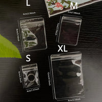 50/100/200pcs-Clear Earring Bags Waterproof Bags Thickened Reusable Storage Pouch for Jewelry Rings Necklace Bracelet