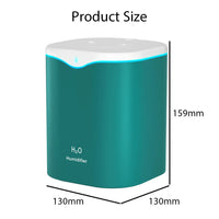 2L Large Capacity Dual Spray Humidifier USB Home Office Desktop Aroma Diffuser Mist Purifier Essential Oil Air humidificador