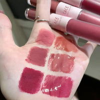 CACE Sexy Red Liquid Lipstick Moisturizing Lip Glaze Tint Long Lasting Matte Lip Mud Waterproof Velvet Lipstick Lips Cosmetics