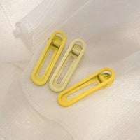 3pcs Seamless Hair Clip Candy Color Hairpin Styling Barrette Makeup Tools Headband Clips Fashion Hair Accessories for Women
