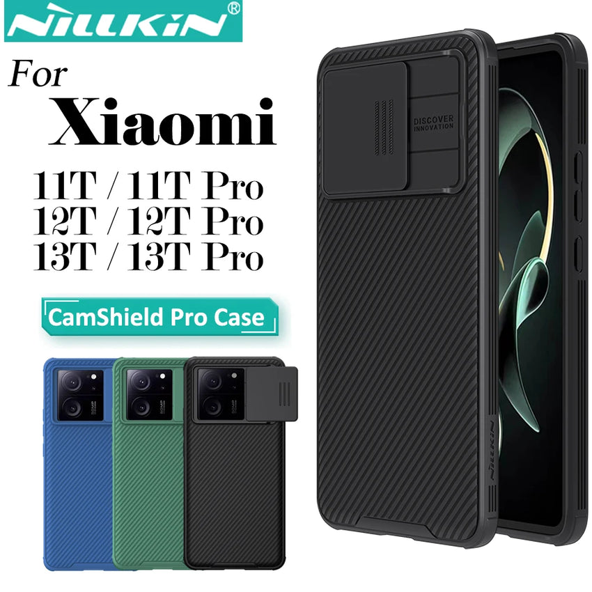 Nillkin for Xiaomi 13T Pro Mi 12T Pro Mi 11T Pro Case CamShield Pro Slide Camera Privacy Protection Back Cover
