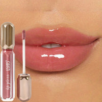 Mirror Pearl Lip Gloss Waterproof Long Lasting Moisturizing Lipstick Shine Glitter Lip Glaze Women Non Stick Cup Lip Tint Makeup