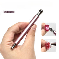 Strong magnetic Long Double Head Nail Magnet Tool Pens Magnetic Cat Eye Gel Polish Nail Art Kit for DIY Salon Studio 2030