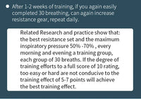 Silicone Respiratory Trainer Lung Ventilator Fitness Equipment High-altitude Respiratory Training Tools for Exercise