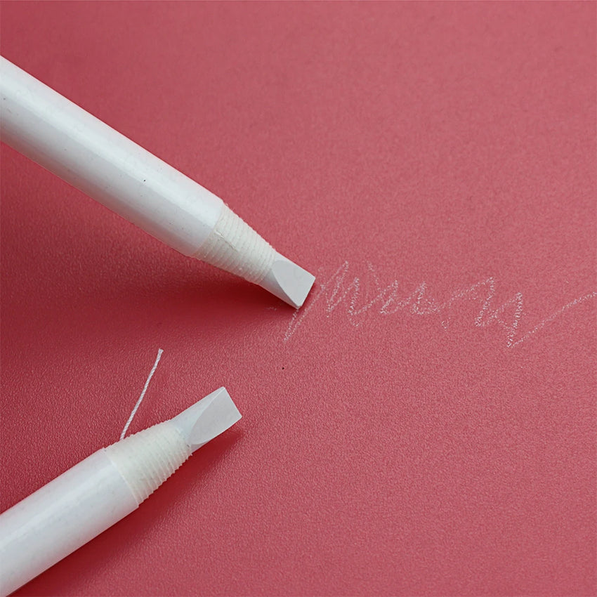2PCS Professional Microblading Brow Mark Pencil Permanent Red Lip Contour Pen Tattoo Waterproof Art Tint Makeup Eyebrow Pen
