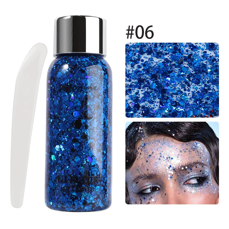 Shimmer Sparkle Body Face Glitter Parties and Makeup Art  Safe for All Skin Type Easy to Apply Long Lasting