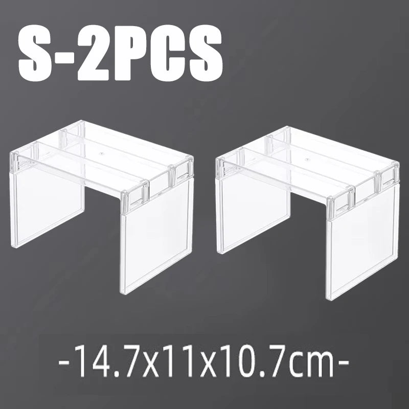 Kitchen Cupboard Organizer Retractable Cabinet Shelf Seasoning Bottle Spice Rack Dish Shelf Kitchen Accessories Storage 2030
