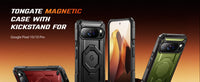 TONGATE for Pixel 10 Pro Case/Pixel 10 Case with 360° Spin Magnetic Stand Privacy Screen Protector Military Grade Protection