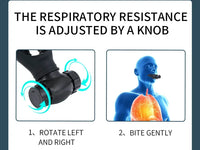 Silicone Respiratory Trainer Lung Ventilator Fitness Equipment High-altitude Respiratory Training Tools for Exercise