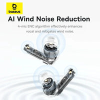 Baseus Bowie M2s Pro Headphones Wireless Bluetooth 5.4 TWS Earphones Active Noise Cancelling Earbuds 4 Micphone ENC Hifi Headset