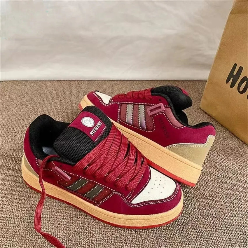 Original Thi Bot Sneakers ex Spring 2026 New Sle Couple Match Sport Casual Board oes De Xin oe Me Upper