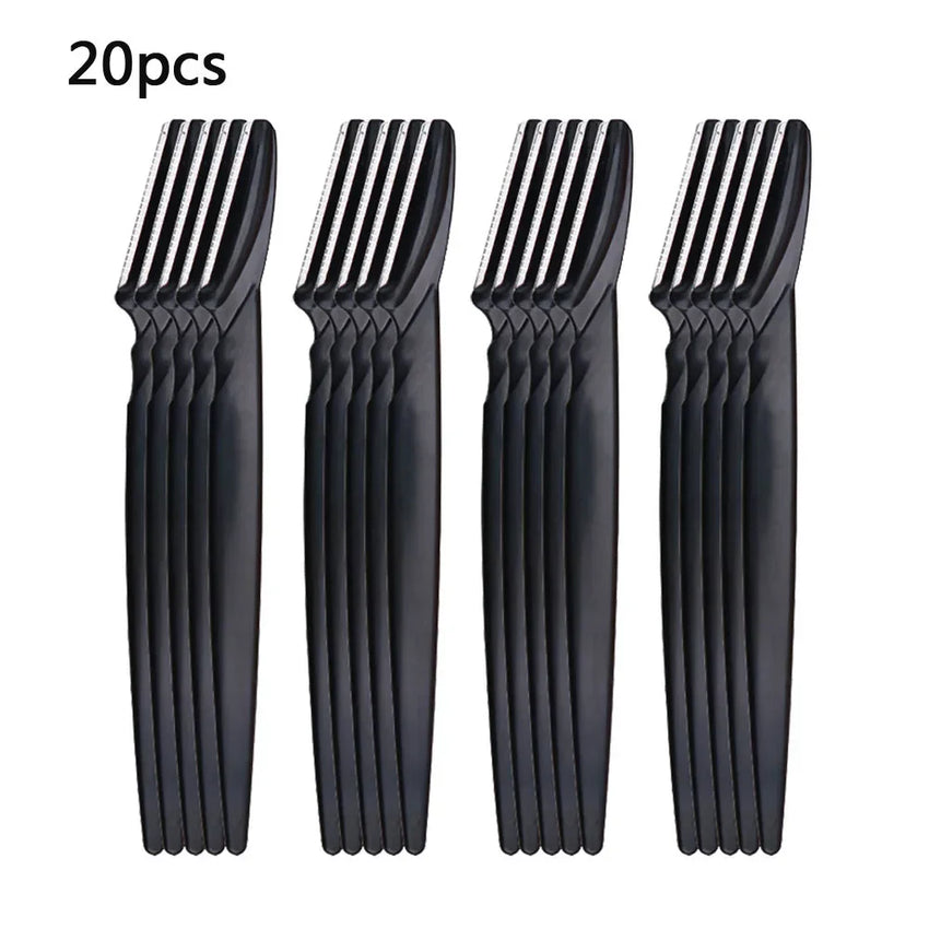 Eyebrow Trimmer Knives Makeup ToolsPortable Face Razor Hair Remover Cutter Brow Epilation Hair Removal Eye  Shaver Blades