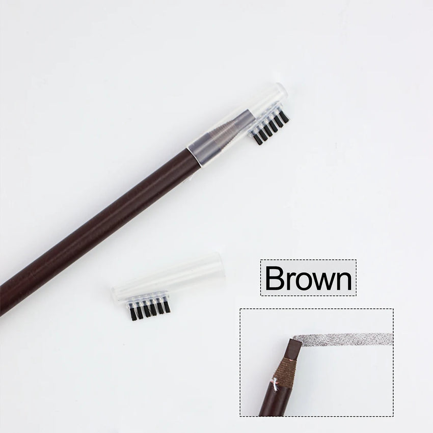 2PCS Professional Microblading Brow Mark Pencil Permanent Red Lip Contour Pen Tattoo Waterproof Art Tint Makeup Eyebrow Pen