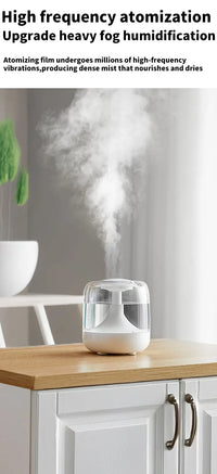 Mini humidifier colorful lamp small household spray aromatherapy machine, usb air humidifier for bedroom