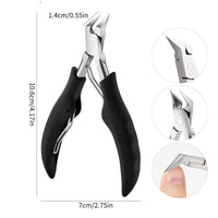 Sharp Toenail Ingrown Cuticle Nipper Nail Clipper Edge Cutter Scissor Nail Pliers Tool Dead Skin Remover Pedicure Manicure Tools