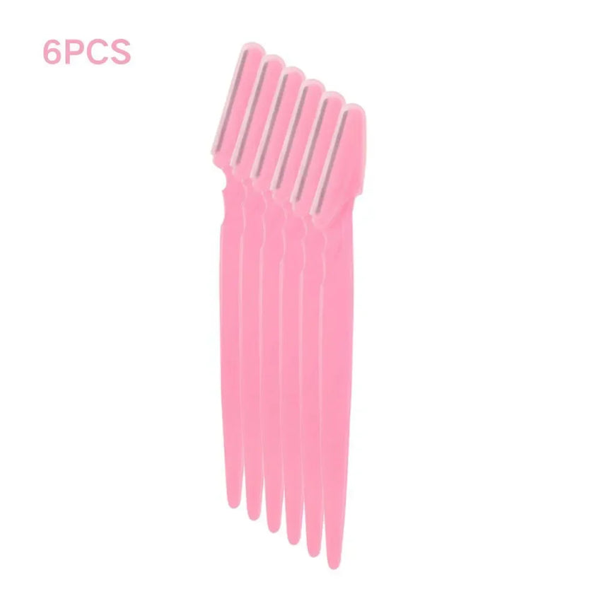 Eyebrow Trimmer Knives Makeup ToolsPortable Face Razor Hair Remover Cutter Brow Epilation Hair Removal Eye  Shaver Blades