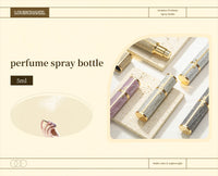 5ML Portable Compact Leather Perfume Bottle Multipurpose Sprayer Refillable Empty Perfume Atomizer for Travel Spray Bottle 1PC