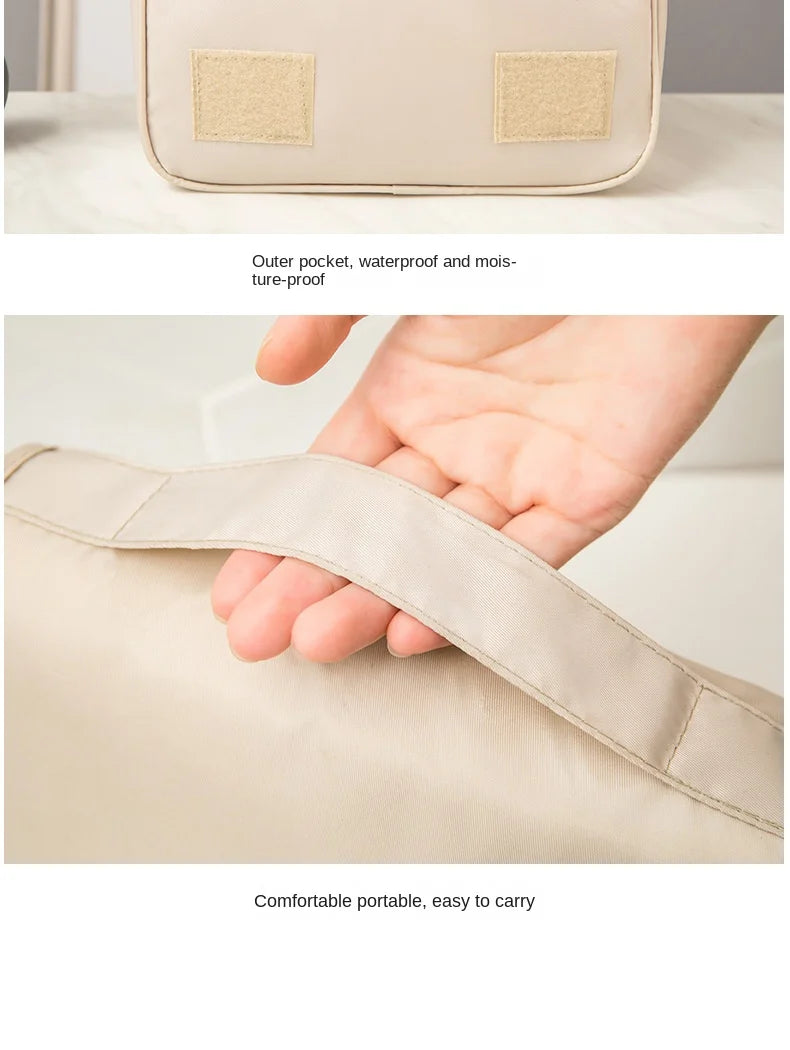 Makeup Bag Travel Cosmetic Bags Toiletries Organizer Waterproof Storage Neceser Bathroom Hook Wash Pouch High Quality Women