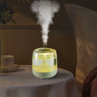 Mini humidifier colorful lamp small household spray aromatherapy machine, usb air humidifier for bedroom